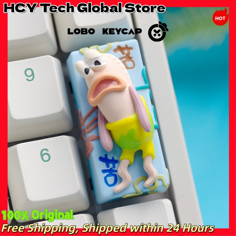 Gaming Accessories Aesthetic - Clavier mécanique avec touches personnalisées en