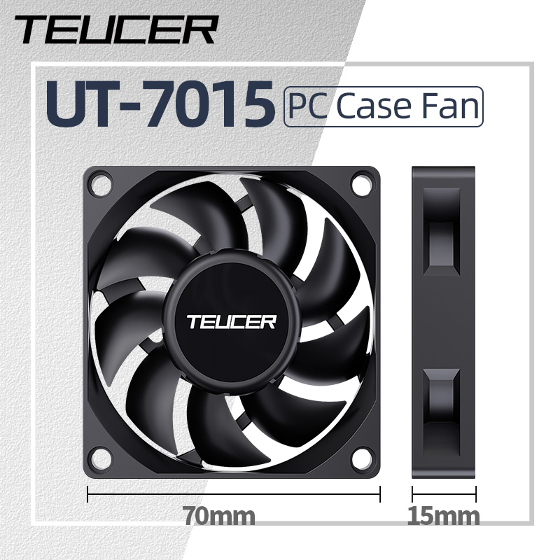 Gaming Accessories Rack - Teucer UT-7015 7 cm ventilateur de