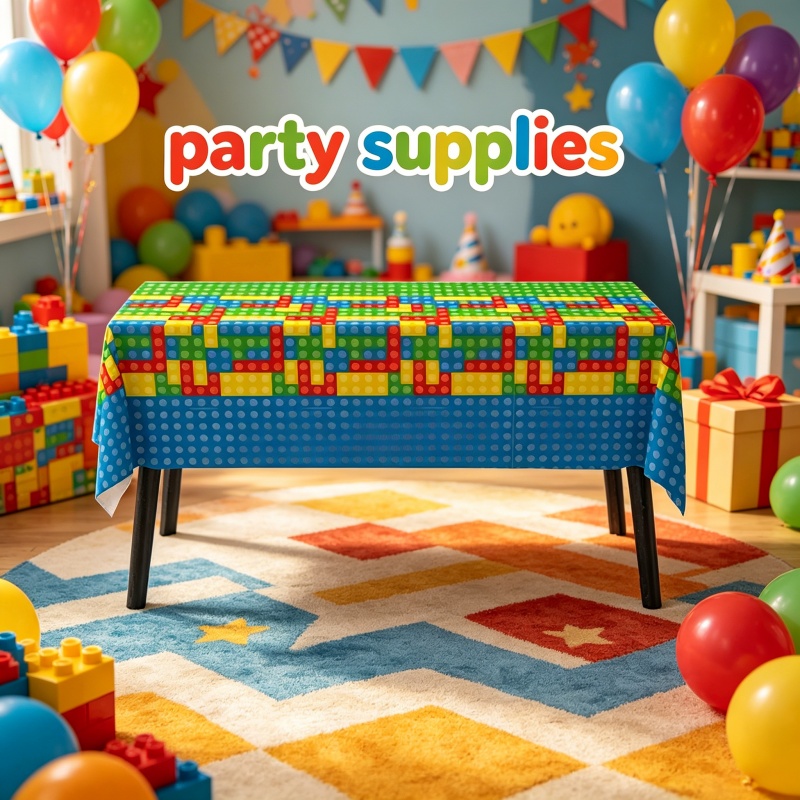 Nappe jetable style briques de - Gaming Accessories For Room avis et prix